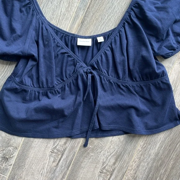 Sunday Best Navy Blue Kaia Top - Picture 6 of 7